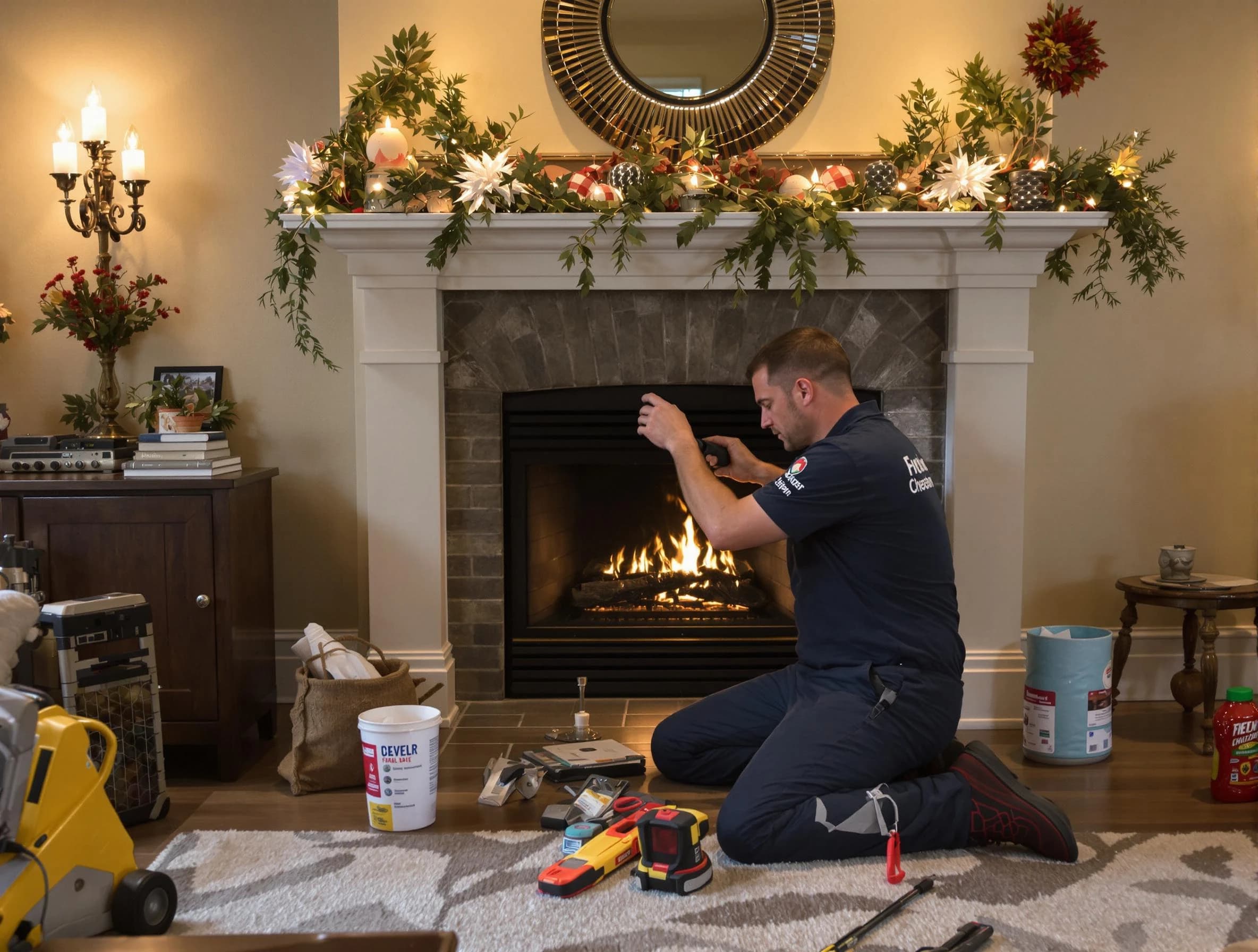 Franklin Chimney Sweep offering fireplace maintenance services in Franklin, MA